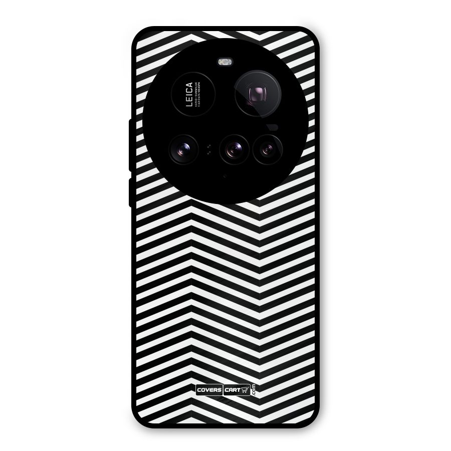 Classy Zig Zag Metal Back Case for Xiaomi 15 Ultra
