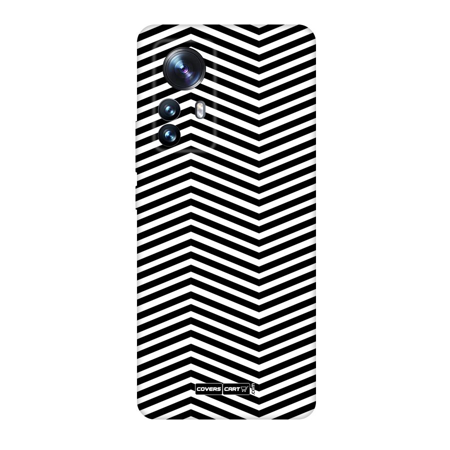 Classy Zig Zag Original Polycarbonate Back Case for Xiaomi 12 Pro