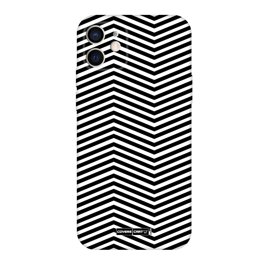 Classy Zig Zag Original Polycarbonate Back Case for iPhone 12