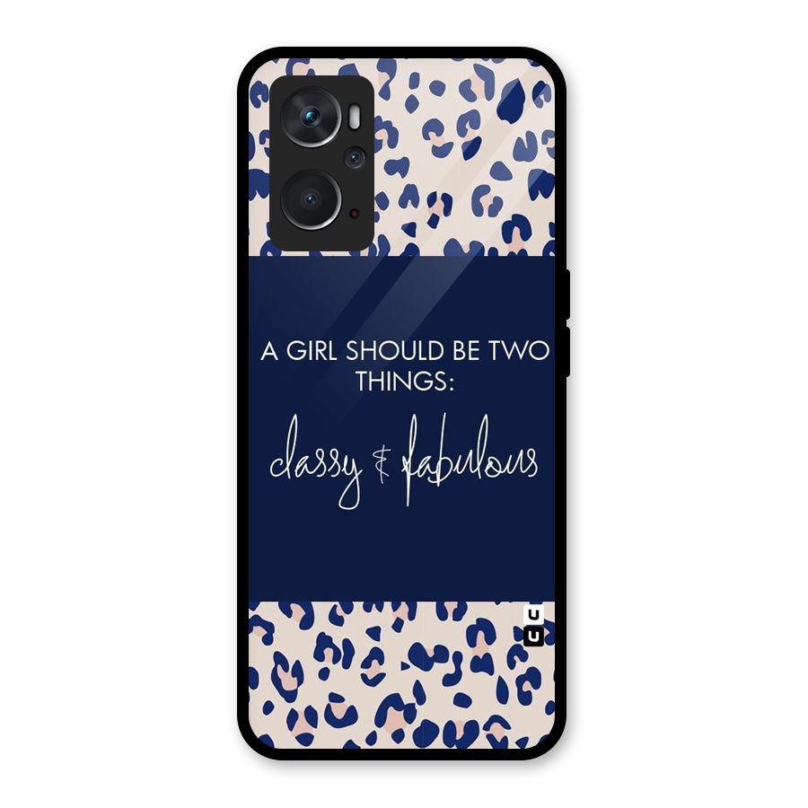 Classy and Fabulous Glass Back Case for Oppo K10 4G