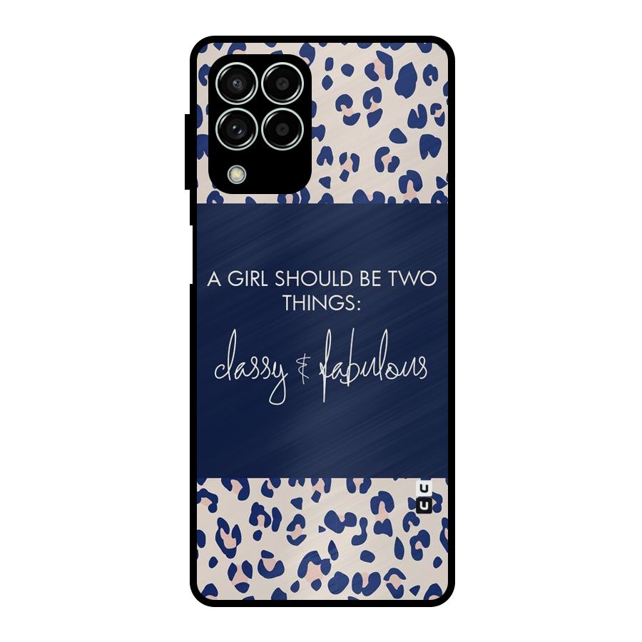Classy and Fabulous Metal Back Case for Galaxy M33