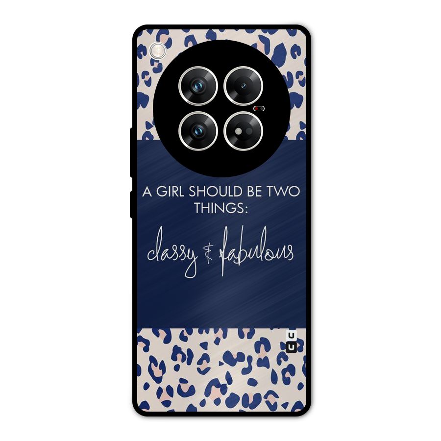 Classy and Fabulous Metal Back Case for Infinix Zero 40 5G