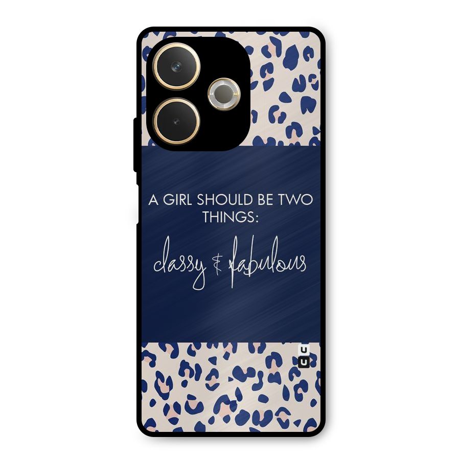 Classy and Fabulous Metal Back Case for Oppo A5 Pro