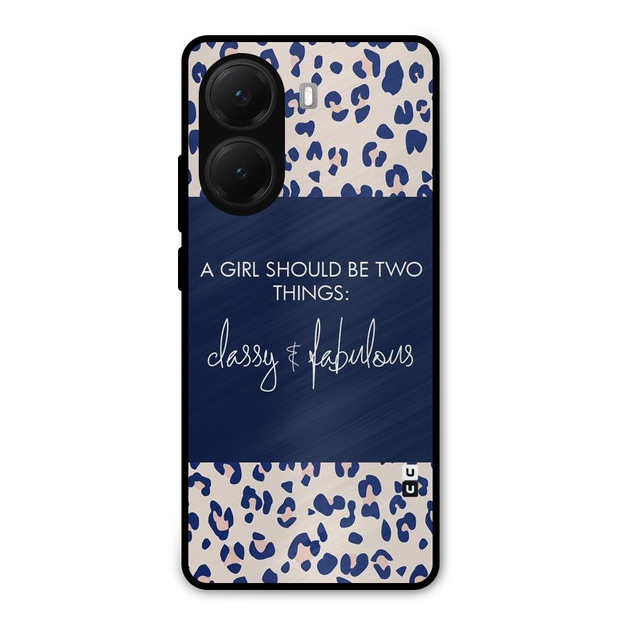 Classy and Fabulous Metal Back Case for Poco X7 Pro