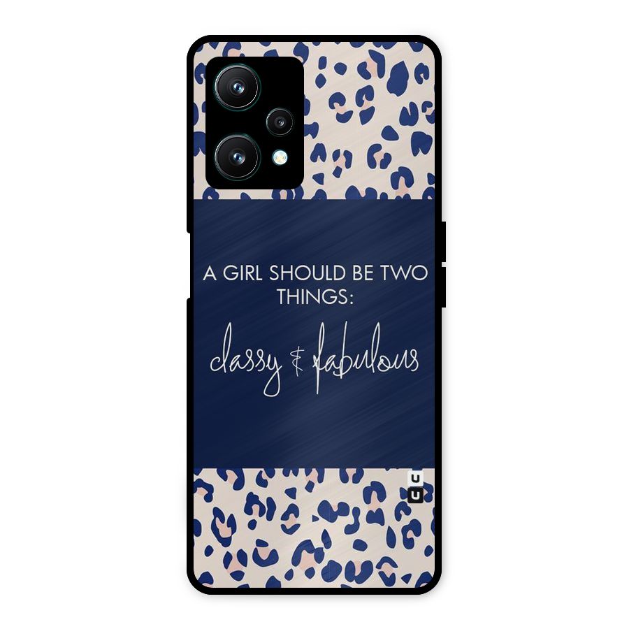 Classy and Fabulous Metal Back Case for Realme 9 Pro 5G