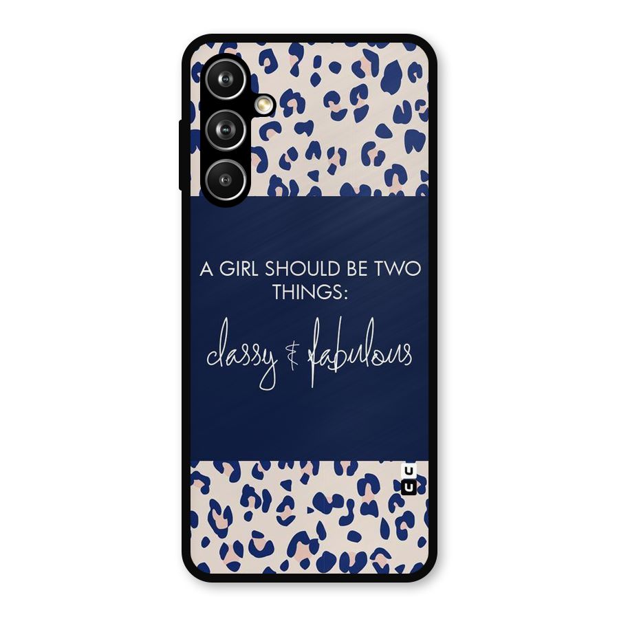 Classy and Fabulous Metal Back Case for Samsung Galaxy M54