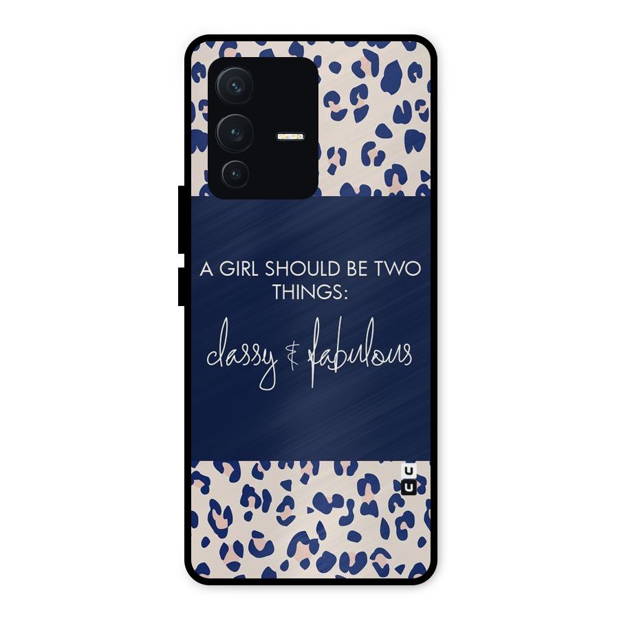 Classy and Fabulous Metal Back Case for Vivo V23 5G