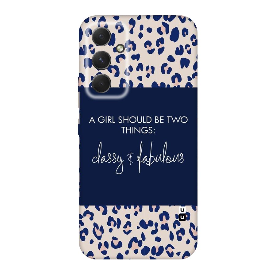 Classy and Fabulous Original Polycarbonate Back Case for Galaxy A54