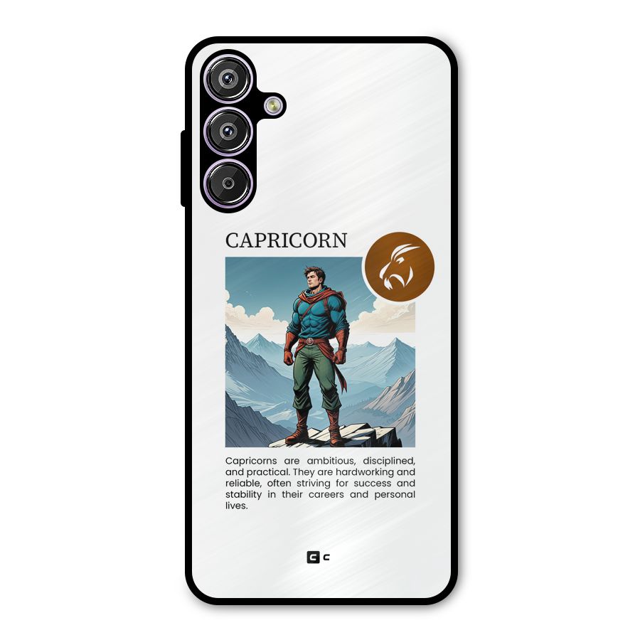 Clever Capricorn Metal Back Case for Galaxy M15