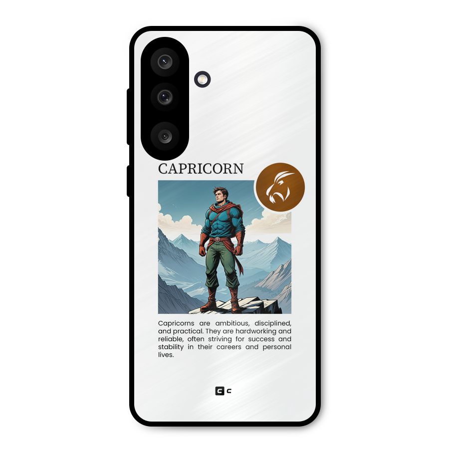 Clever Capricorn Metal Back Case for Galaxy M56