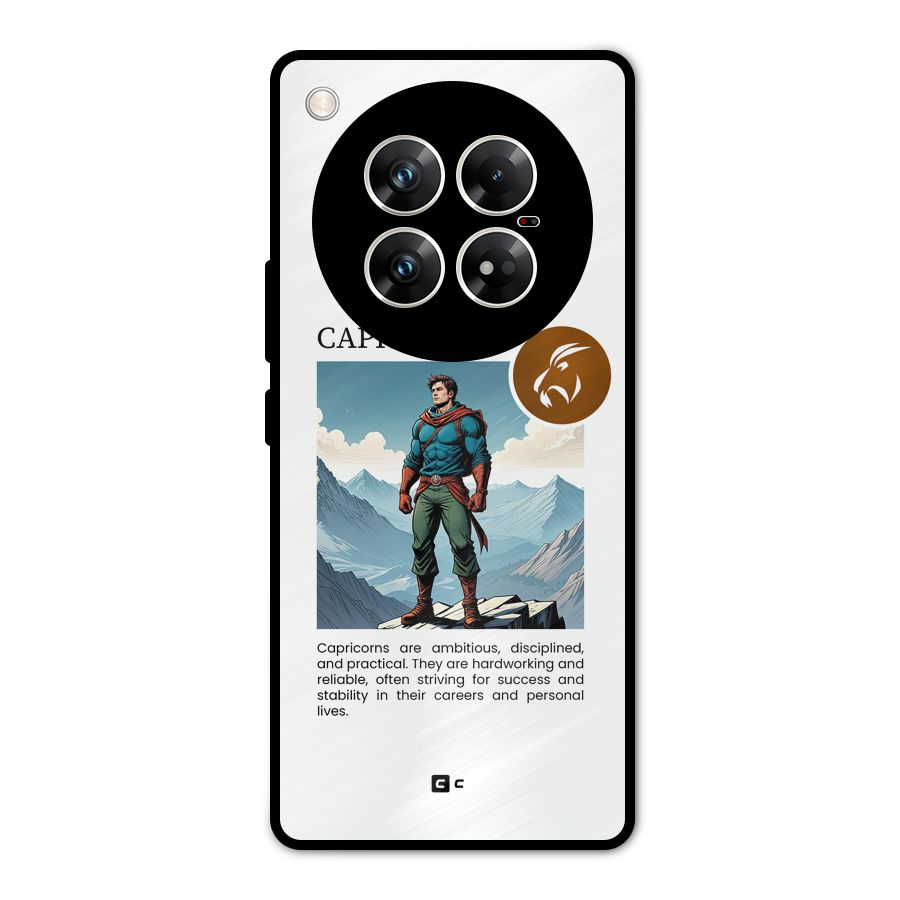 Clever Capricorn Metal Back Case for Infinix Zero 40 5G