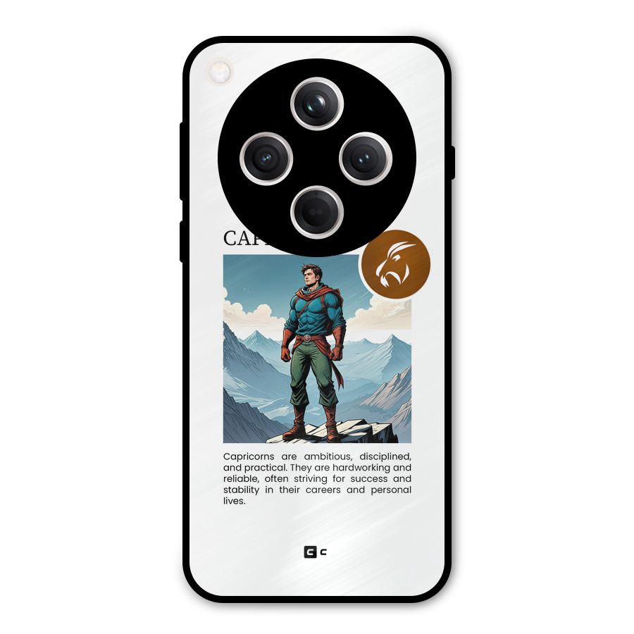 Clever Capricorn Metal Back Case for Oppo Find X8