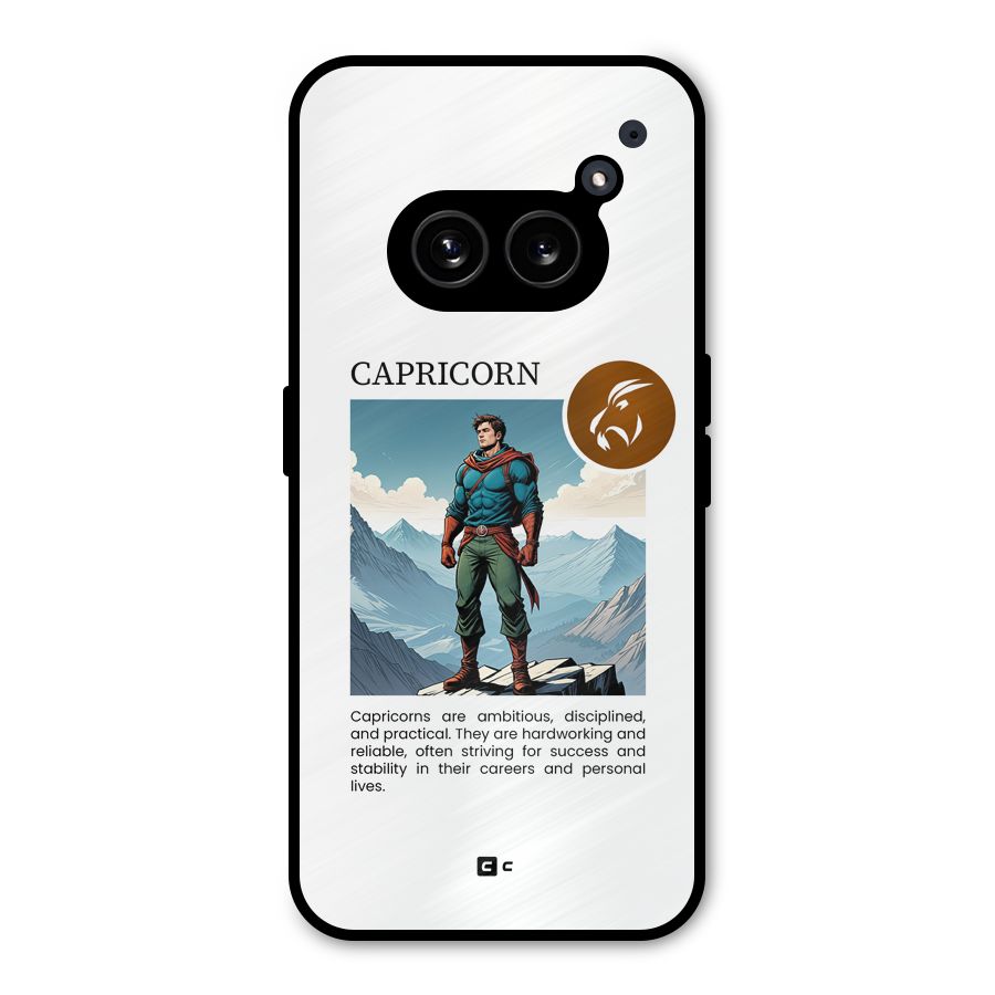 Clever Capricorn Metal Back Case for Nothing Phone 2a