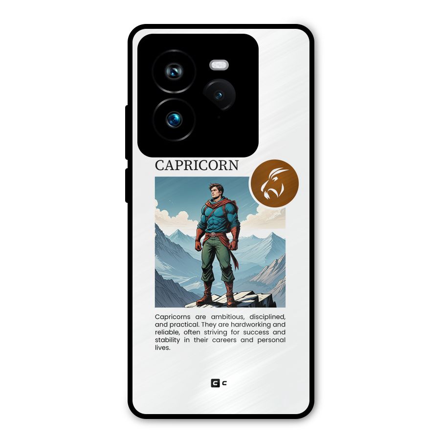 Clever Capricorn Metal Back Case for Realme GT 7 Pro