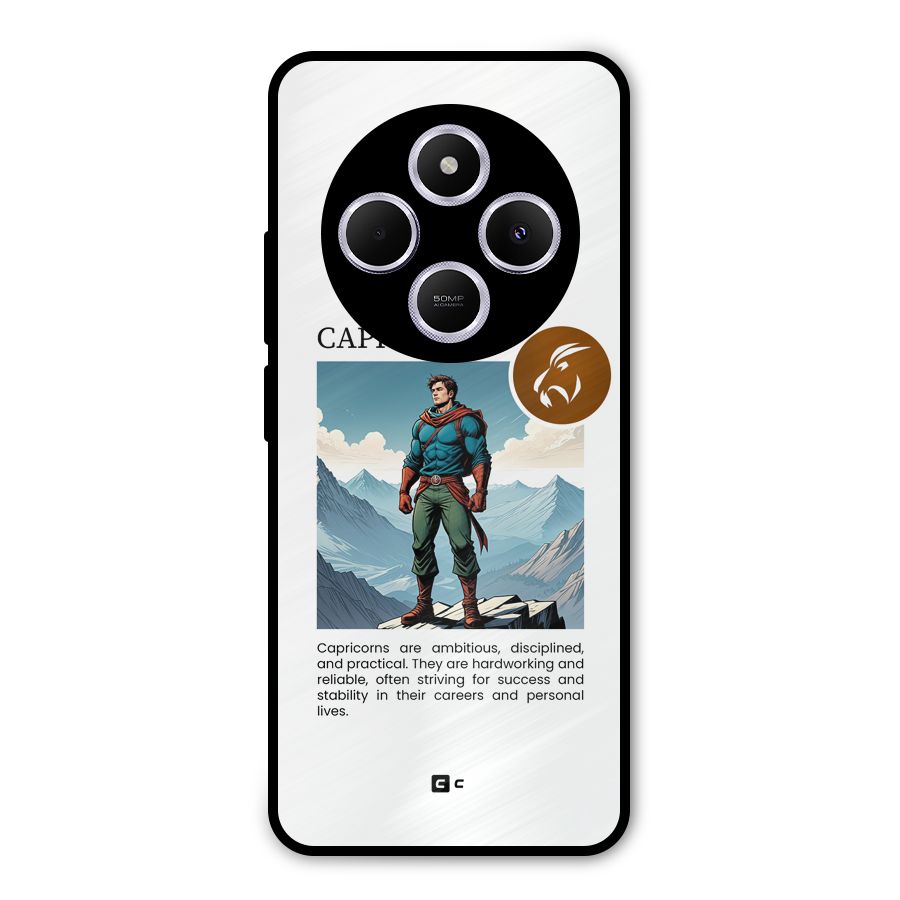 Clever Capricorn Metal Back Case for Redmi A4