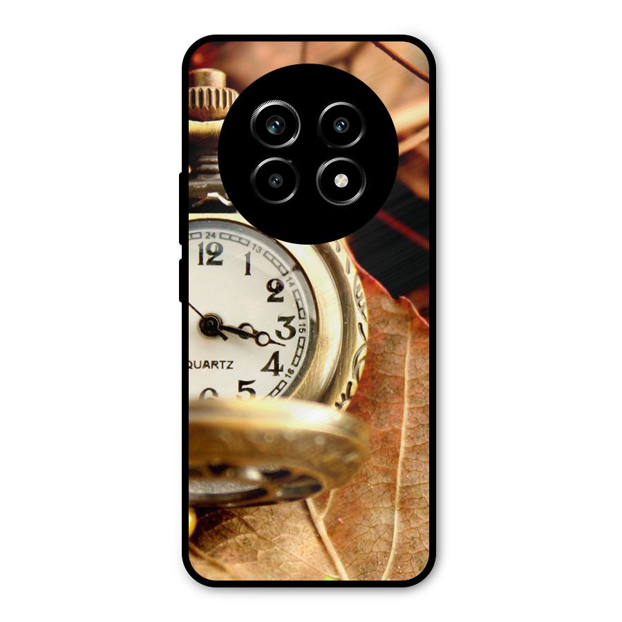 Clock And Cherry Metal Back Case for Realme 14 Pro Lite