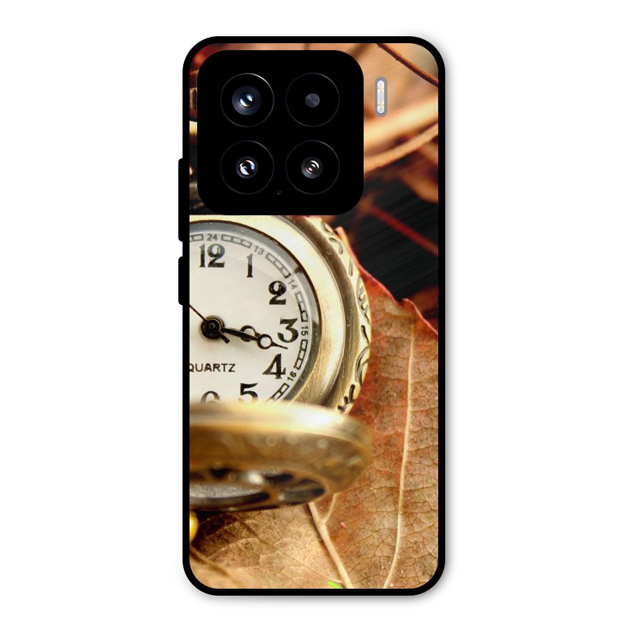 Clock And Cherry Metal Back Case for Xiaomi 15