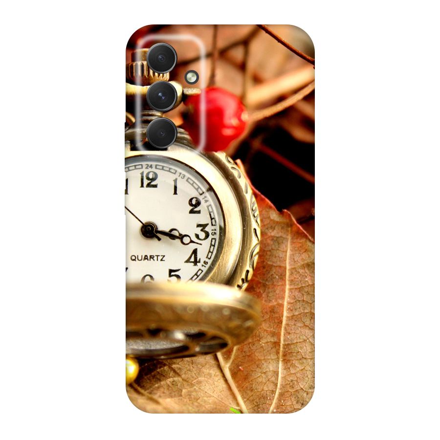 Clock And Cherry Original Polycarbonate Back Case for Galaxy A54