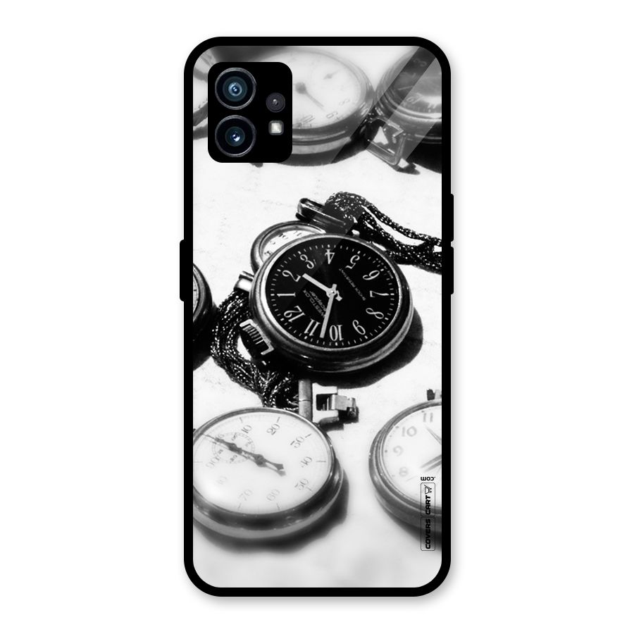 Clock Collection Glass Back Case for Nothing Phone 1