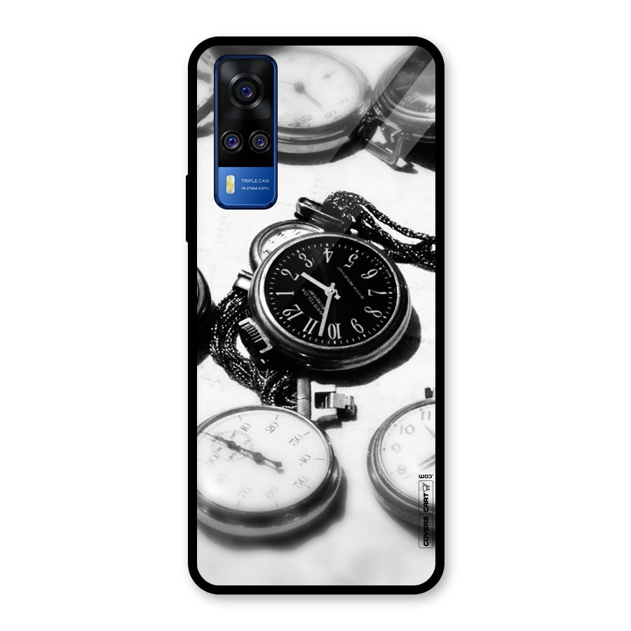 Clock Collection Glass Back Case for Vivo Y31