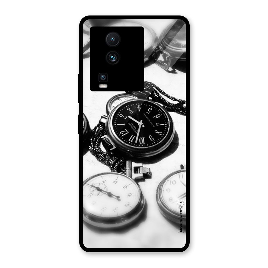 Clock Collection Glass Back Case for Vivo iQOO Neo 7