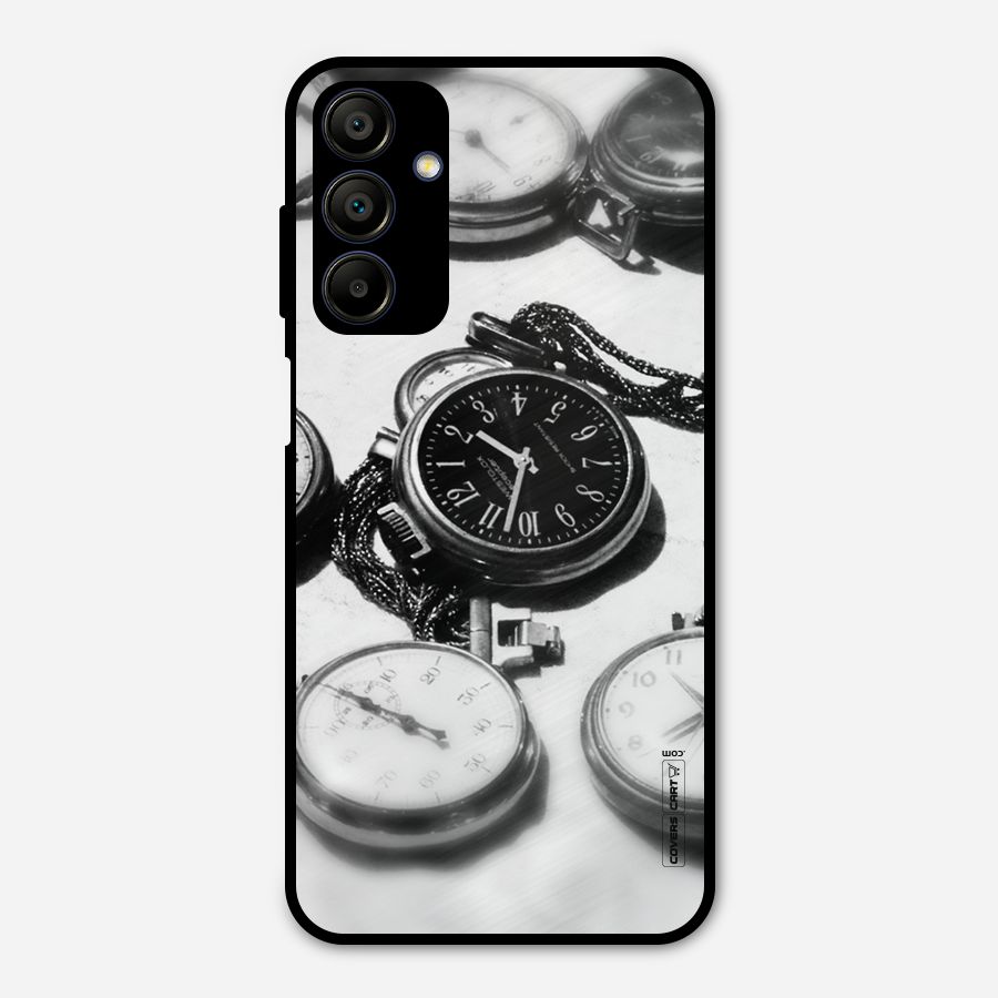 Clock Collection Metal Back Case for Galaxy A15 5G