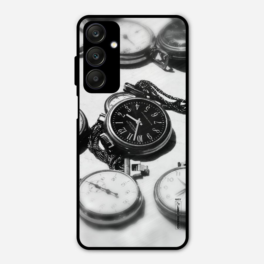 Clock Collection Metal Back Case for Galaxy A25 5G