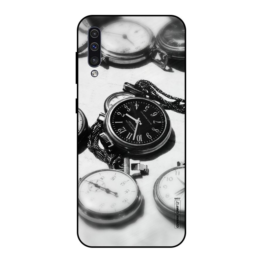 Clock Collection Metal Back Case for Galaxy A50