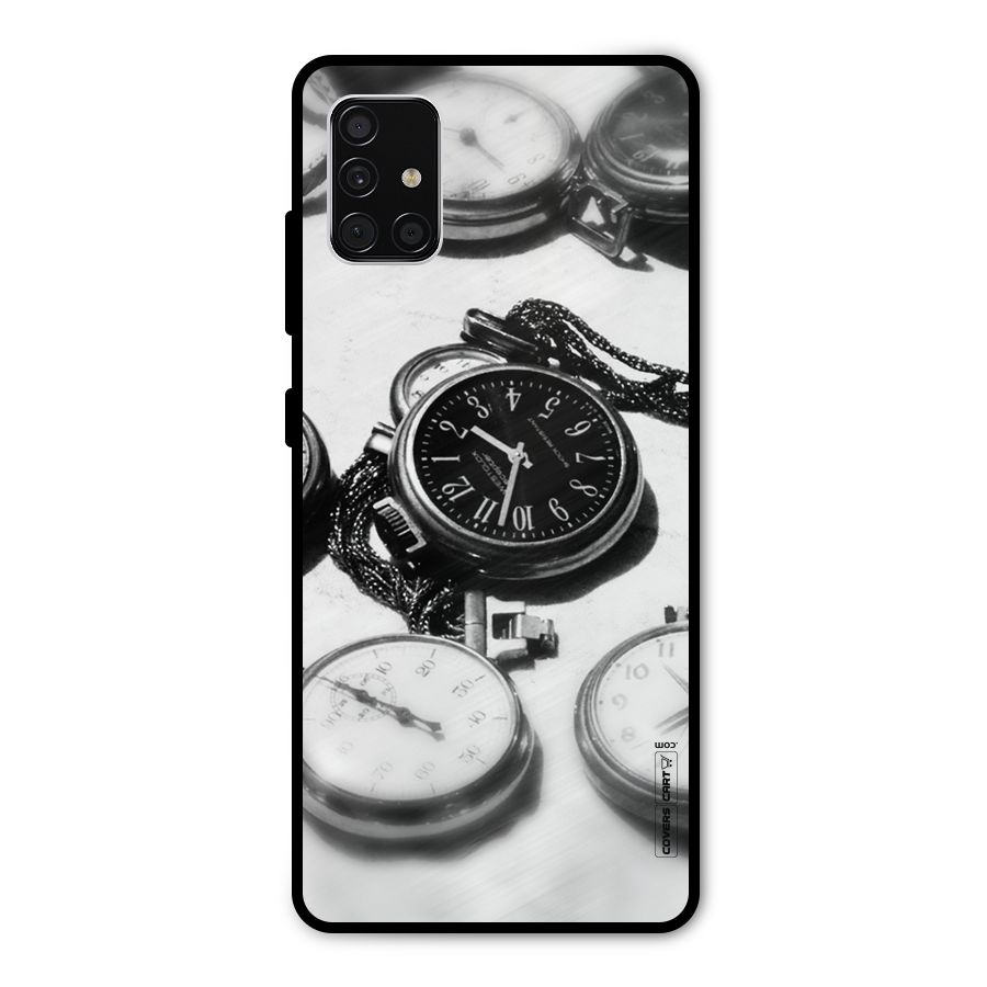 Clock Collection Metal Back Case for Galaxy A51