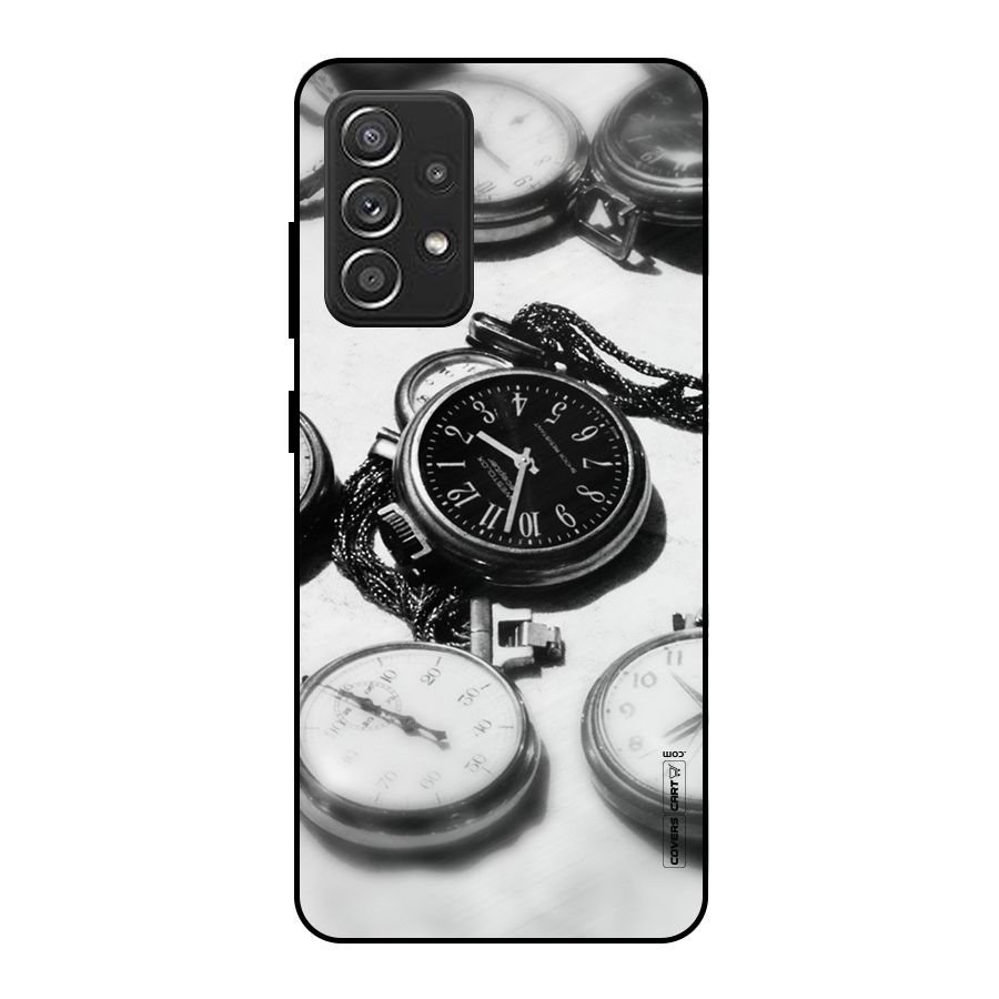 Clock Collection Metal Back Case for Galaxy A52