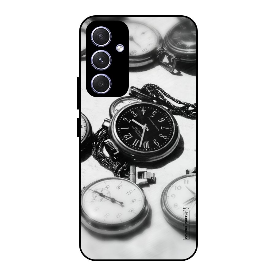 Clock Collection Metal Back Case for Galaxy A54