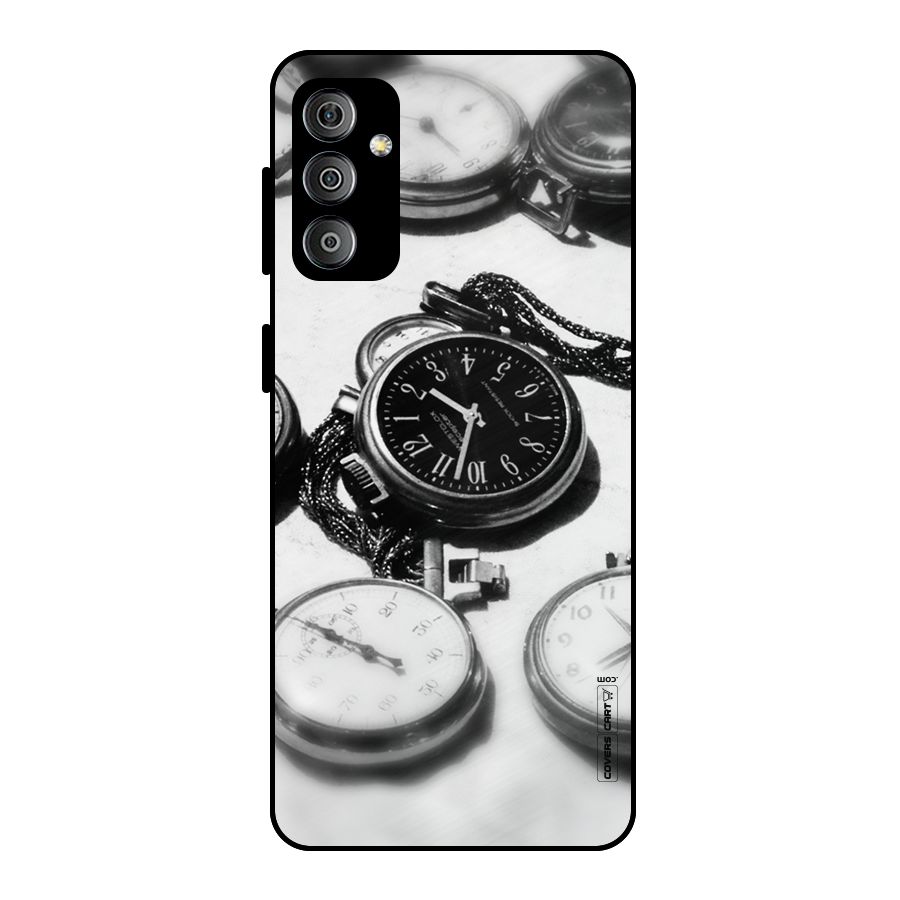 Clock Collection Metal Back Case for Galaxy F23