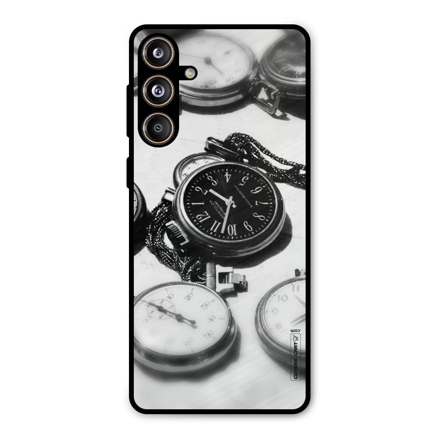 Clock Collection Metal Back Case for Galaxy F55