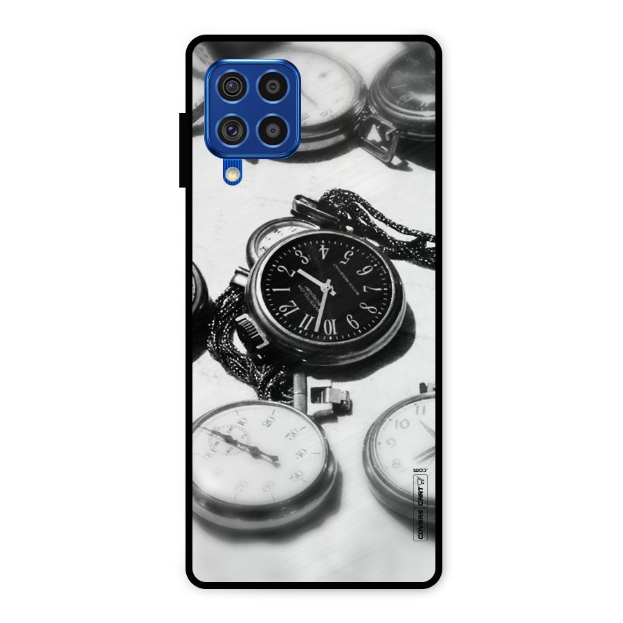 Clock Collection Metal Back Case for Galaxy F62