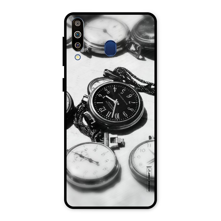 Clock Collection Metal Back Case for Galaxy M30