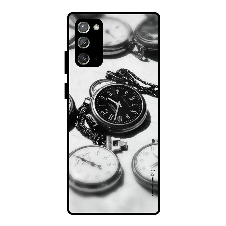 Clock Collection Metal Back Case for Galaxy Note 20