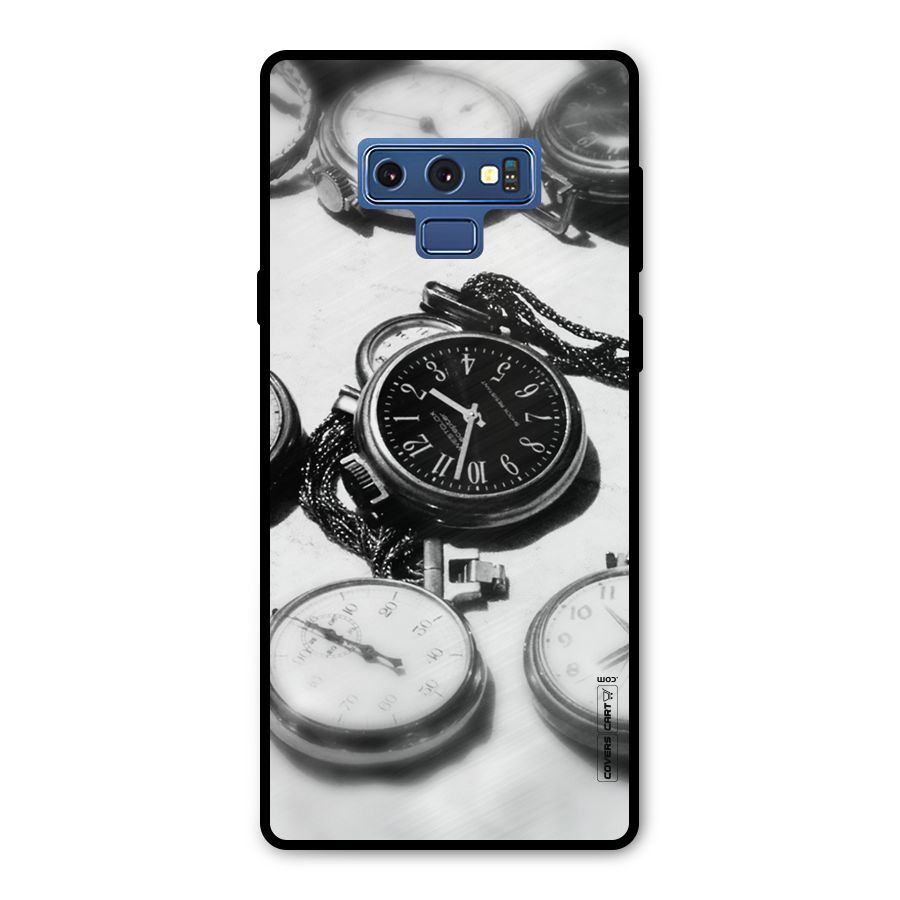 Clock Collection Metal Back Case for Galaxy Note 9
