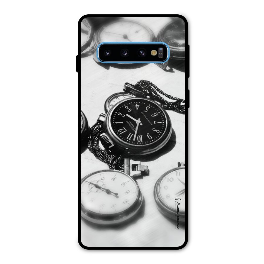 Clock Collection Metal Back Case for Galaxy S10