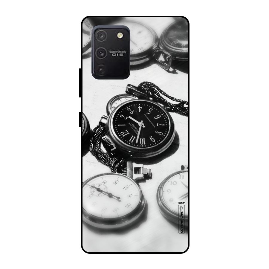 Clock Collection Metal Back Case for Galaxy S10 Lite