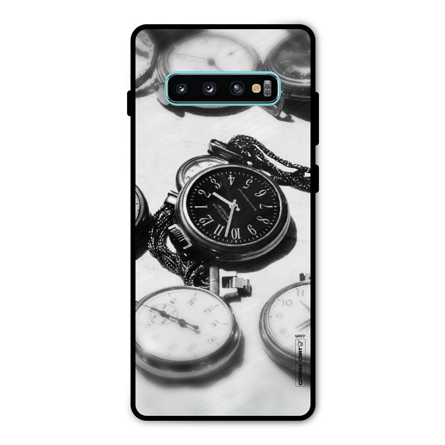 Clock Collection Metal Back Case for Galaxy S10 Plus