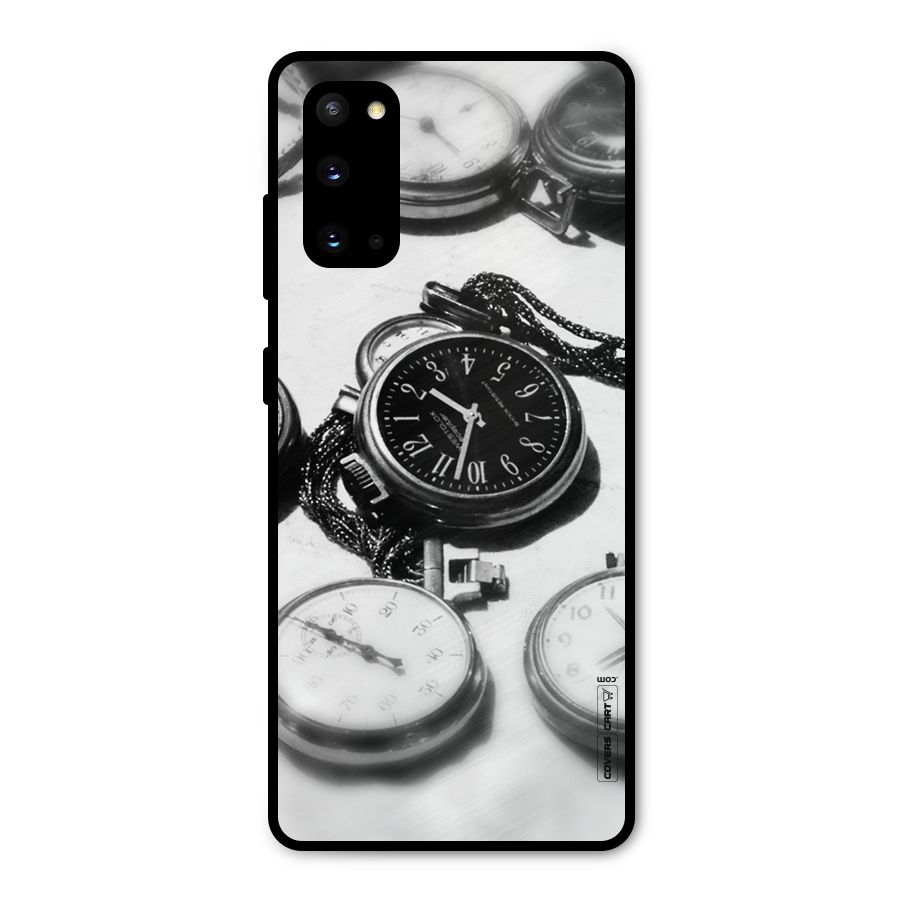 Clock Collection Metal Back Case for Galaxy S20