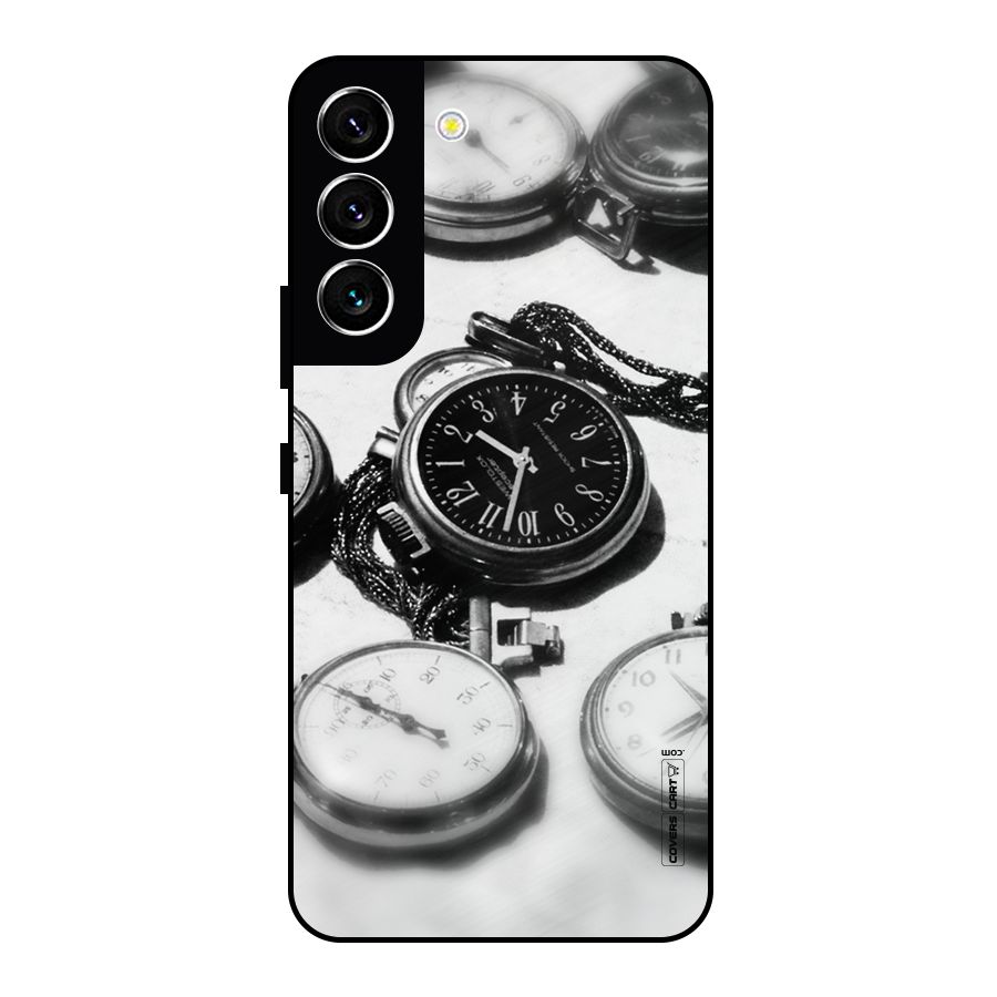Clock Collection Metal Back Case for Galaxy S22 5G