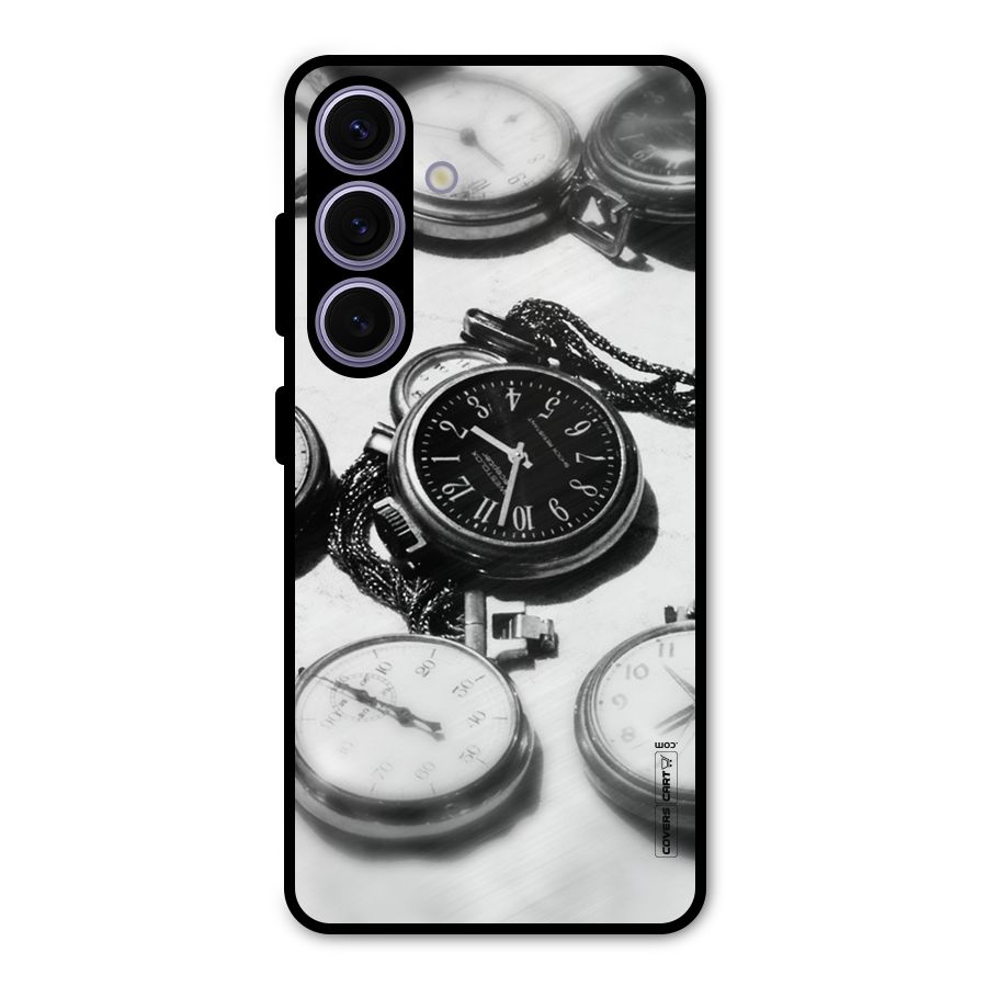 Clock Collection Metal Back Case for Galaxy S24