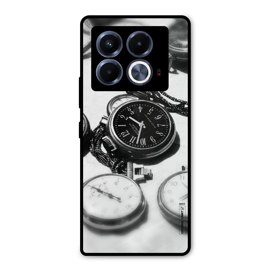 Clock Collection Metal Back Case for Infinix Note 40 5G
