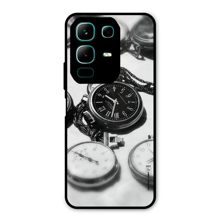 Clock Collection Metal Back Case for Infinix Note 50x