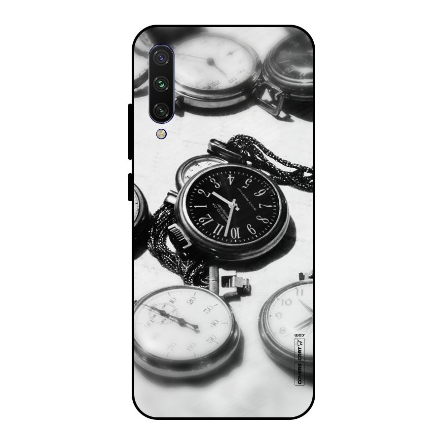 Clock Collection Metal Back Case for Mi A3