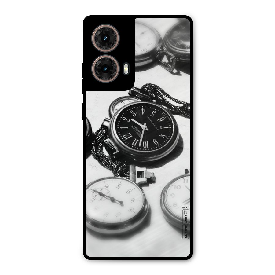 Clock Collection Metal Back Case for Moto G85