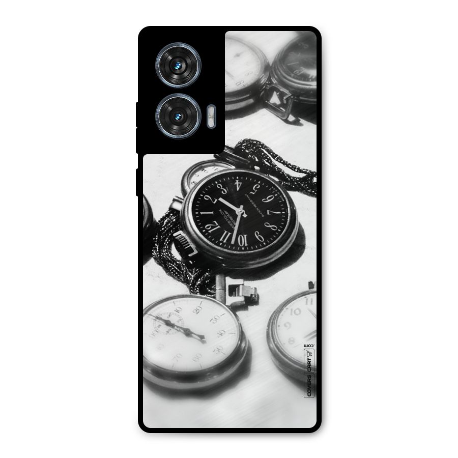 Clock Collection Metal Back Case for Motorola G96