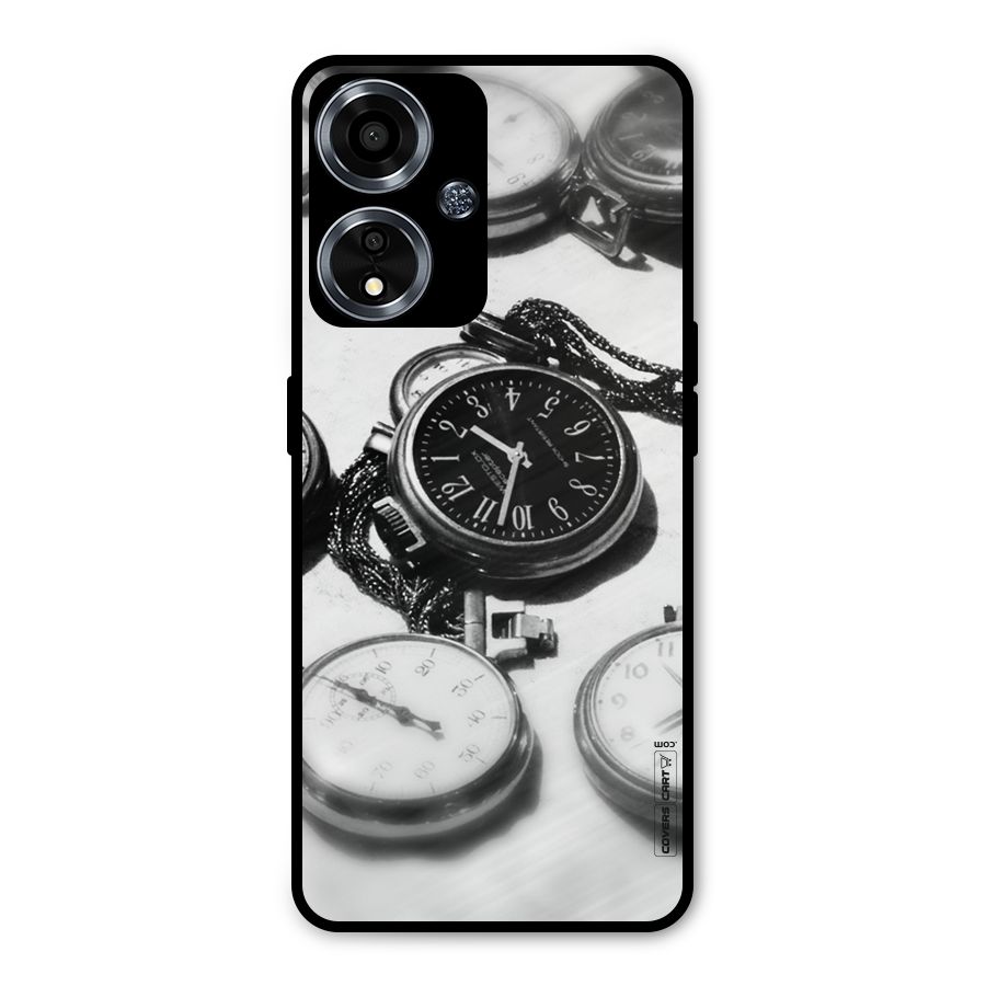 Clock Collection Metal Back Case for Oppo A59