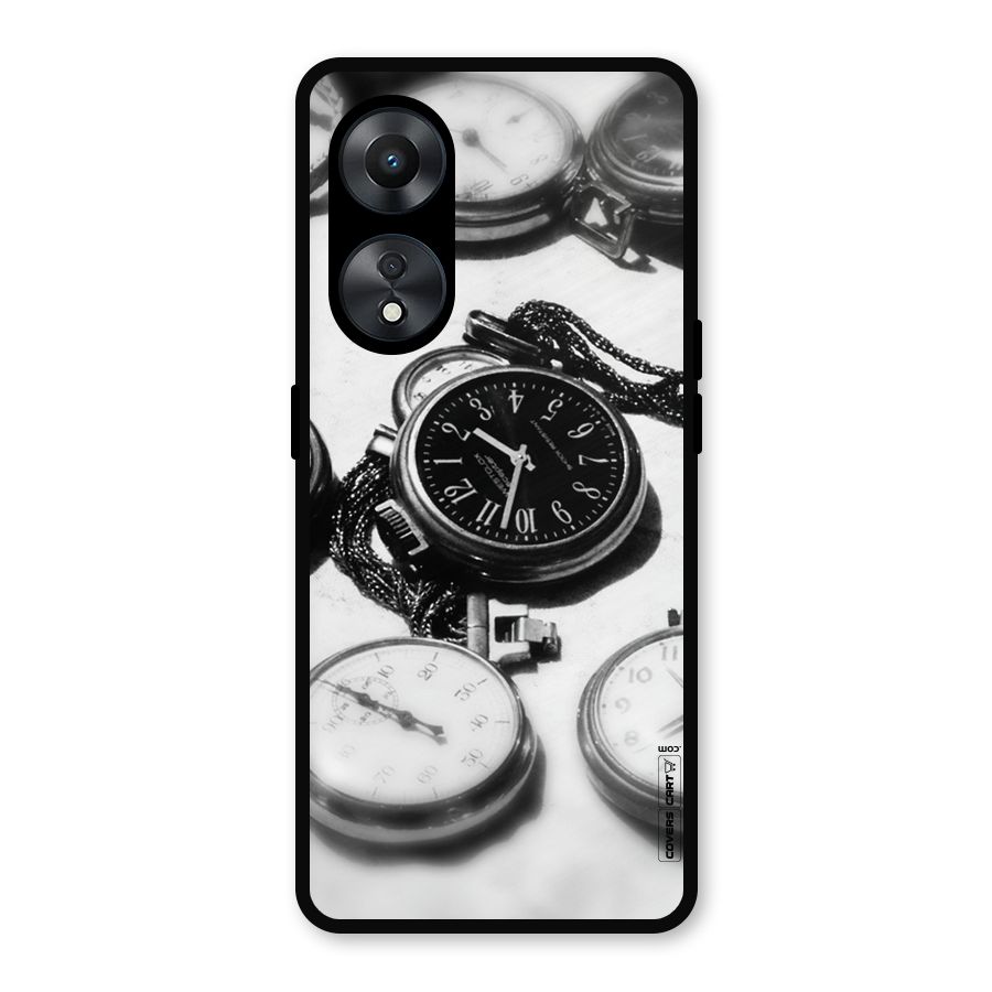 Clock Collection Metal Back Case for Oppo A78